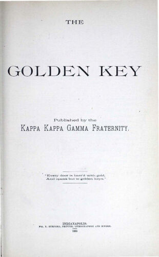 The Golden Key, Vol. 3, No. 4 Title Page (image)